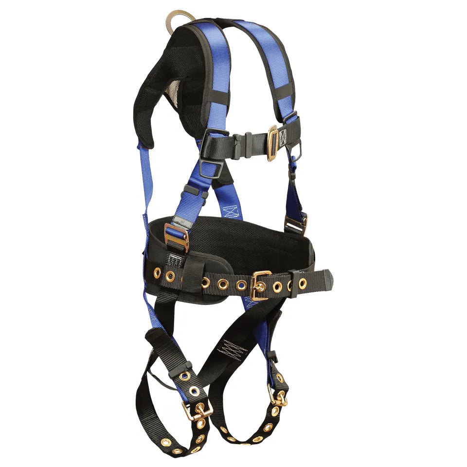 FallTech Contractor+ 1D Construction Belted Full Body Harness