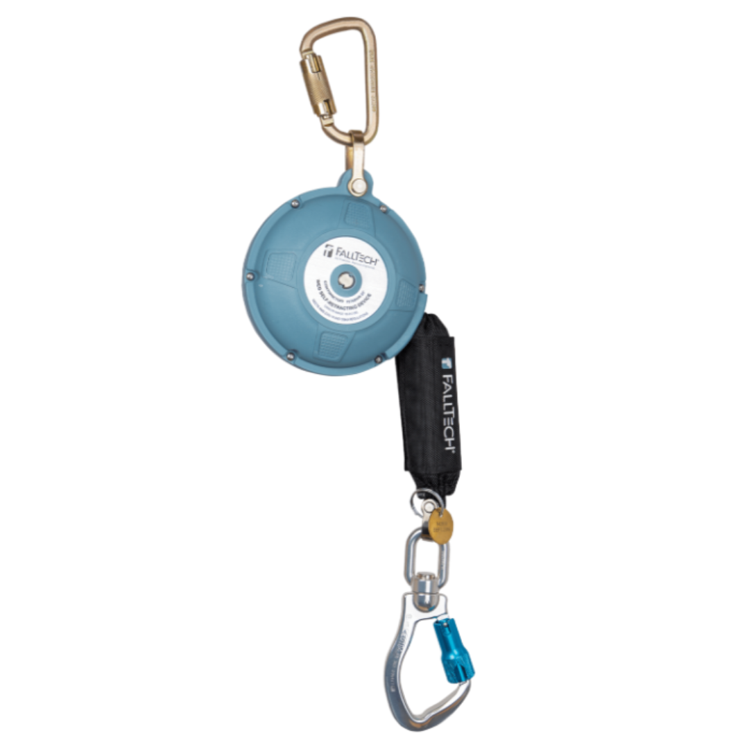 20' Contractor Web Class 1 SRL with Swivel Aluminum Carabiner