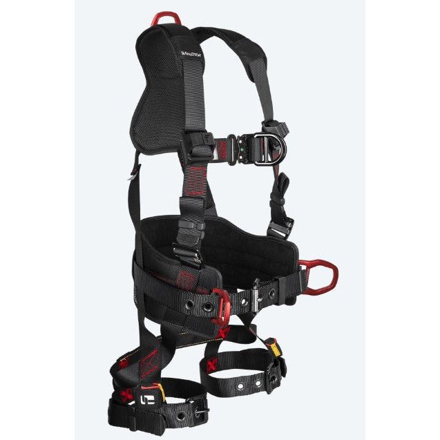 FallTech FT-Iron™ 4D Construction Climbing Full Body Harness- Belted