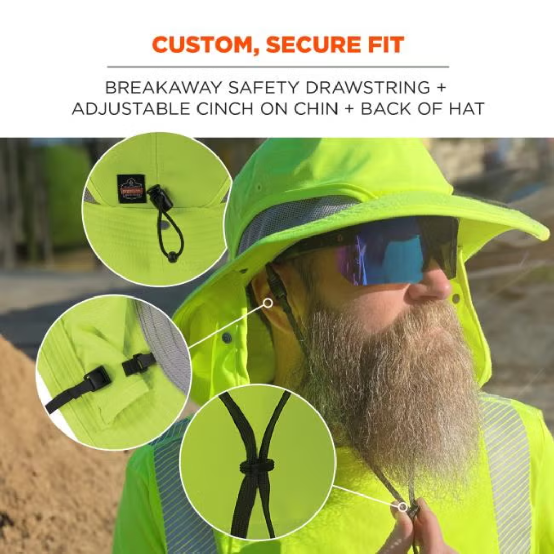 Chill-Its 8934 Ranger Hat with Neck Shade