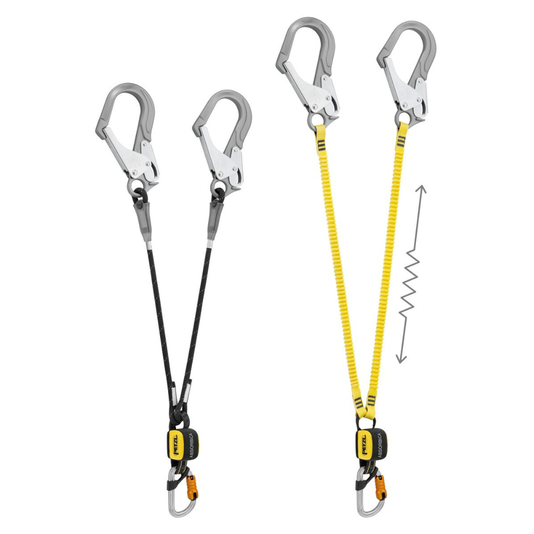 PETZL ABSORBICA-Y MGO Shock Absorbing lanyard