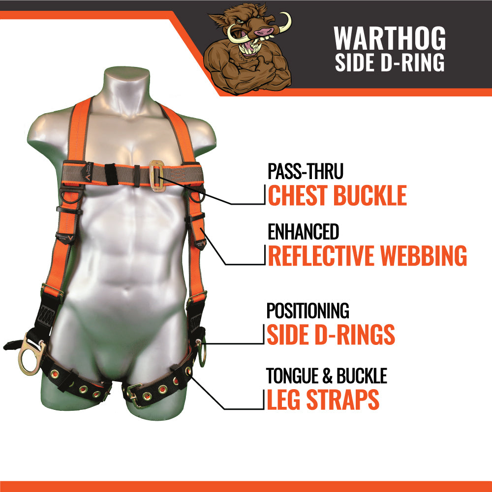 WARTHOG® Side D-Ring Harness