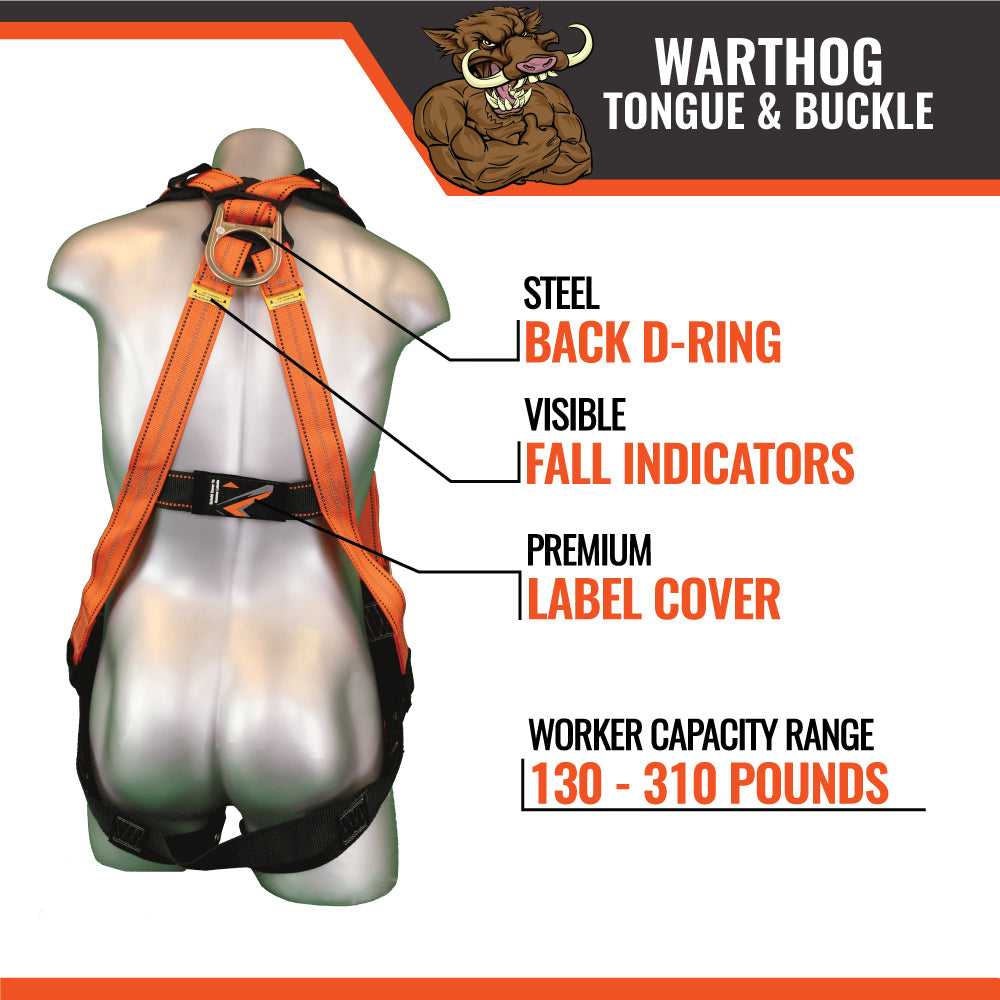 WARTHOG® Tongue and Buckle Harness