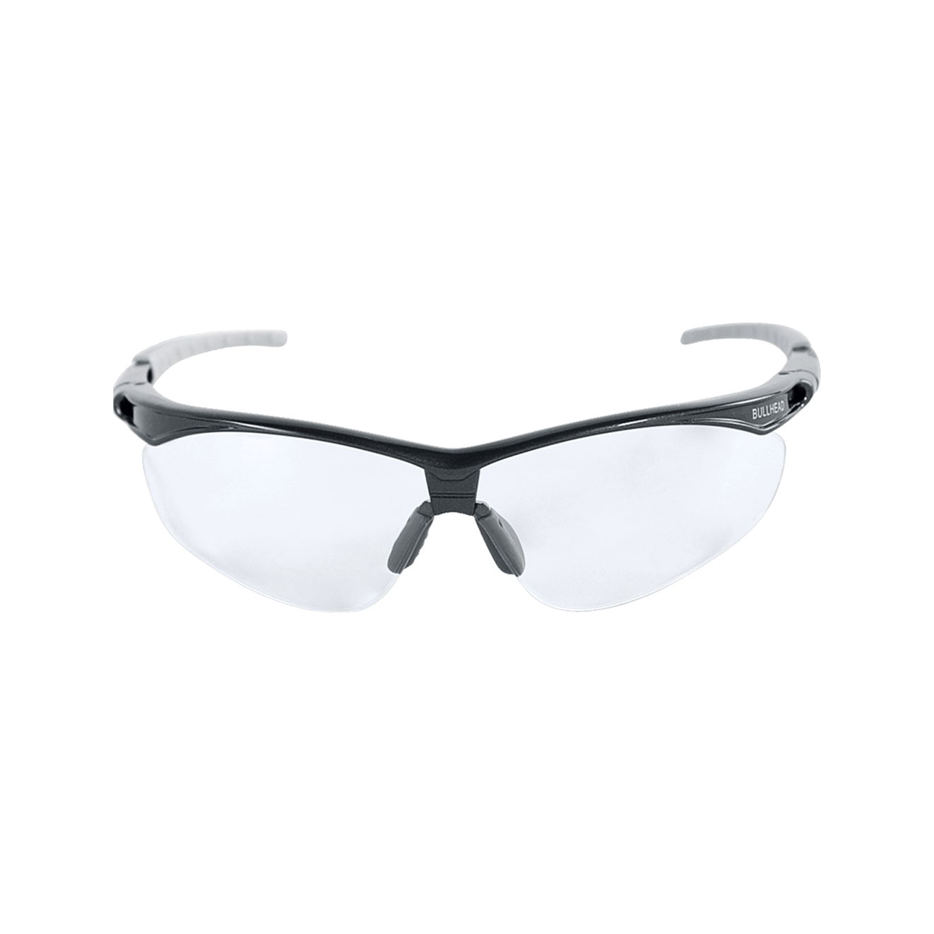 Stinger® Clear Anti-Fog Lens, Shiny Pearl Gray Frame Safety Glasses