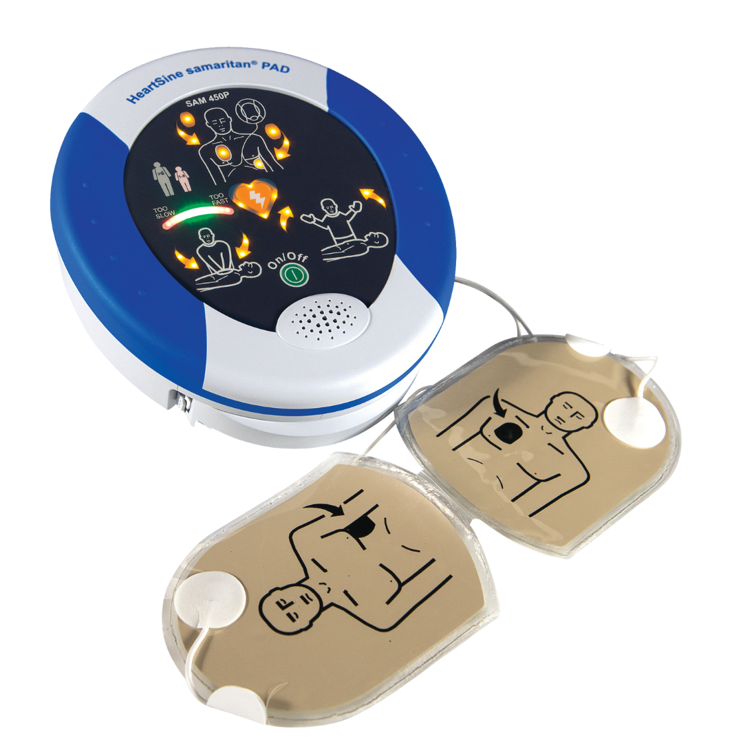 HeartSine PAD 450P Package Alarmed Cabinet