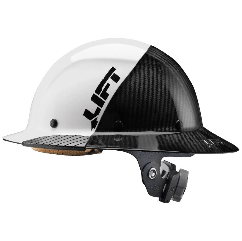 DAX Fifty 50 Carbon Fiber Full Brim Hardhat