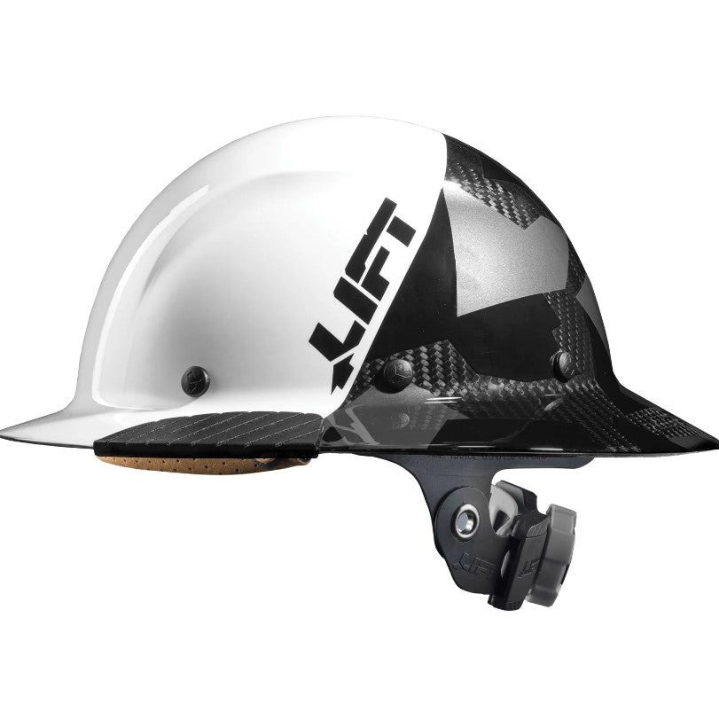 DAX Fifty 50 Carbon Fiber Full Brim Hardhat