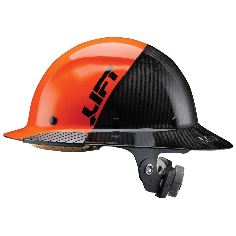 DAX Fifty 50 Carbon Fiber Full Brim Hardhat