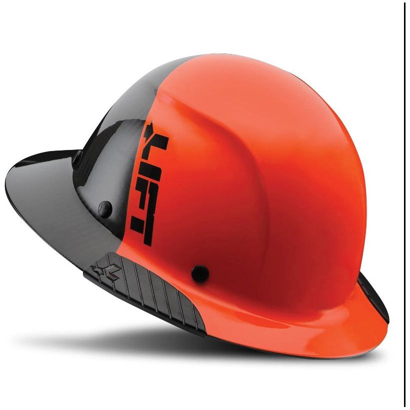 DAX Fifty 50 Carbon Fiber Full Brim Hardhat