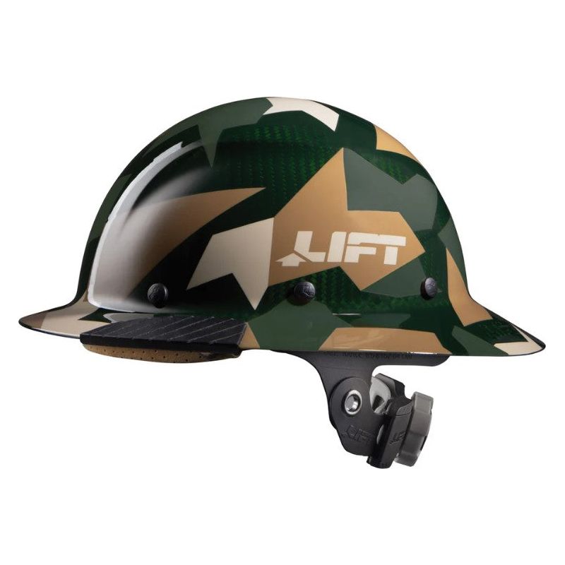 DAX Jungle Carbon Fiber Full Brim Hardhat