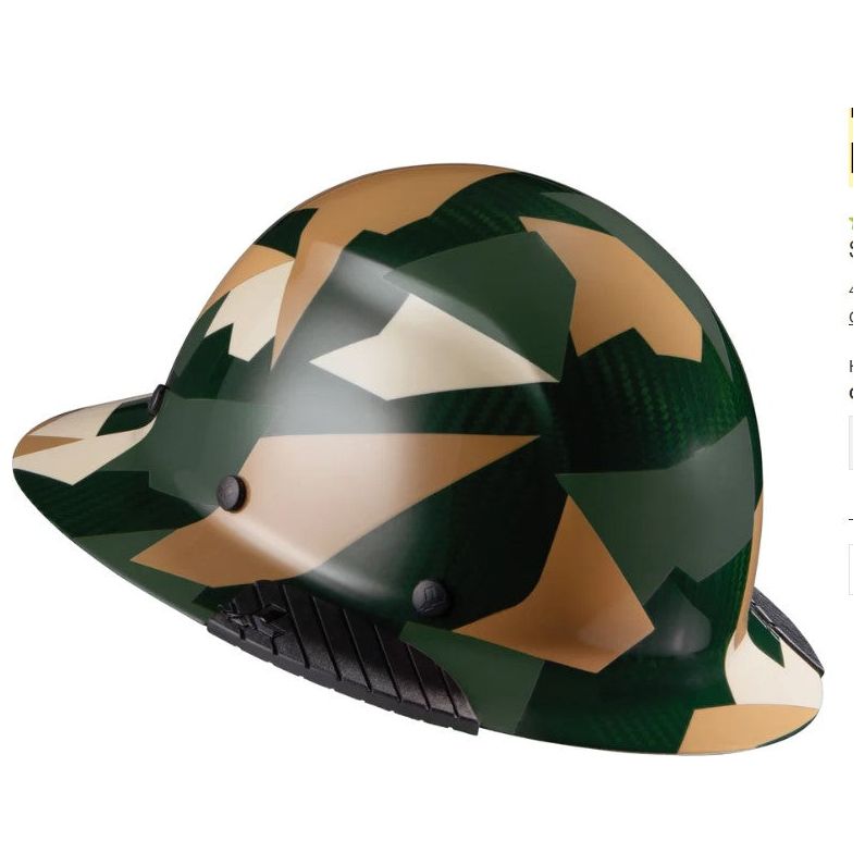 DAX Jungle Carbon Fiber Full Brim Hardhat