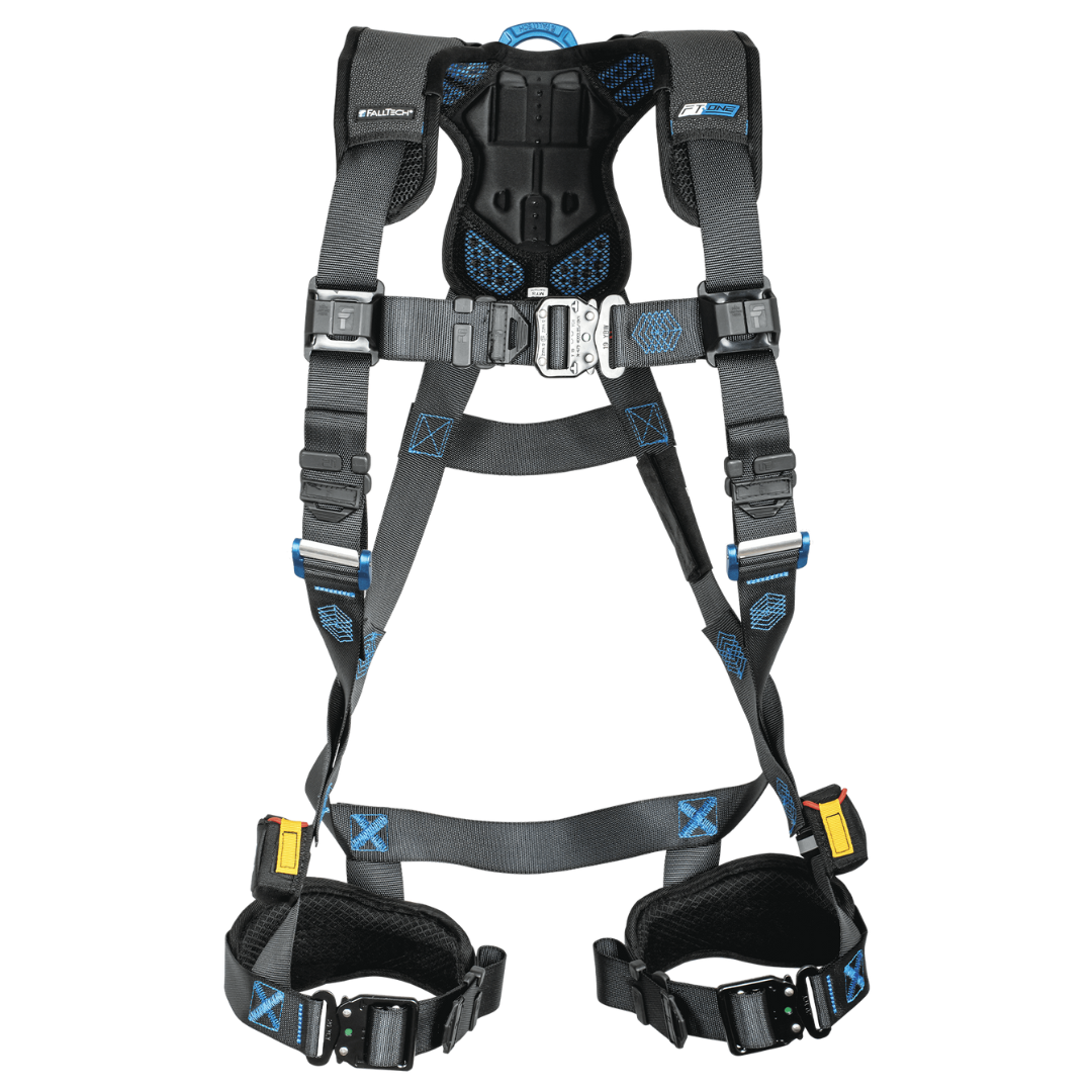 8124BQC - FT-One™ 1D Standard Non-Belted Full Body Harness, Quick Connect Adjustments