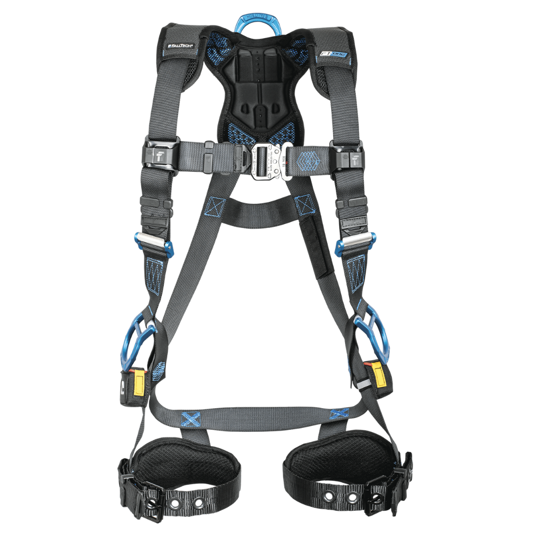 8128B3D - FT-One™ 3D Standard Non-Belted Full Body Harness, Tongue Buckle Leg Adjustments