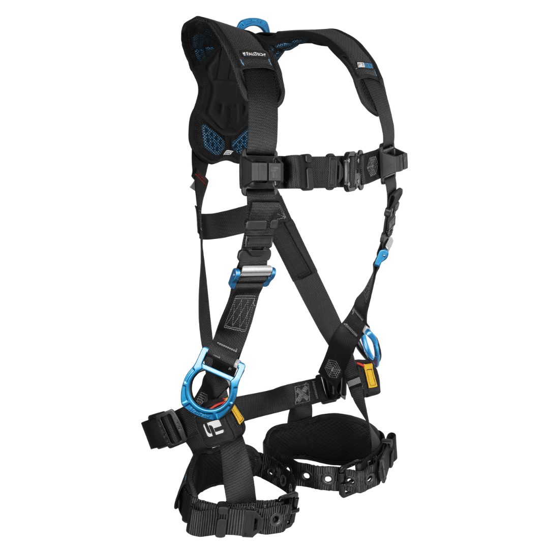 81293D FT-One Fit™ 3D Standard Non-Belted Women's Full Body Harness, Tongue Buckle Leg Adjustments