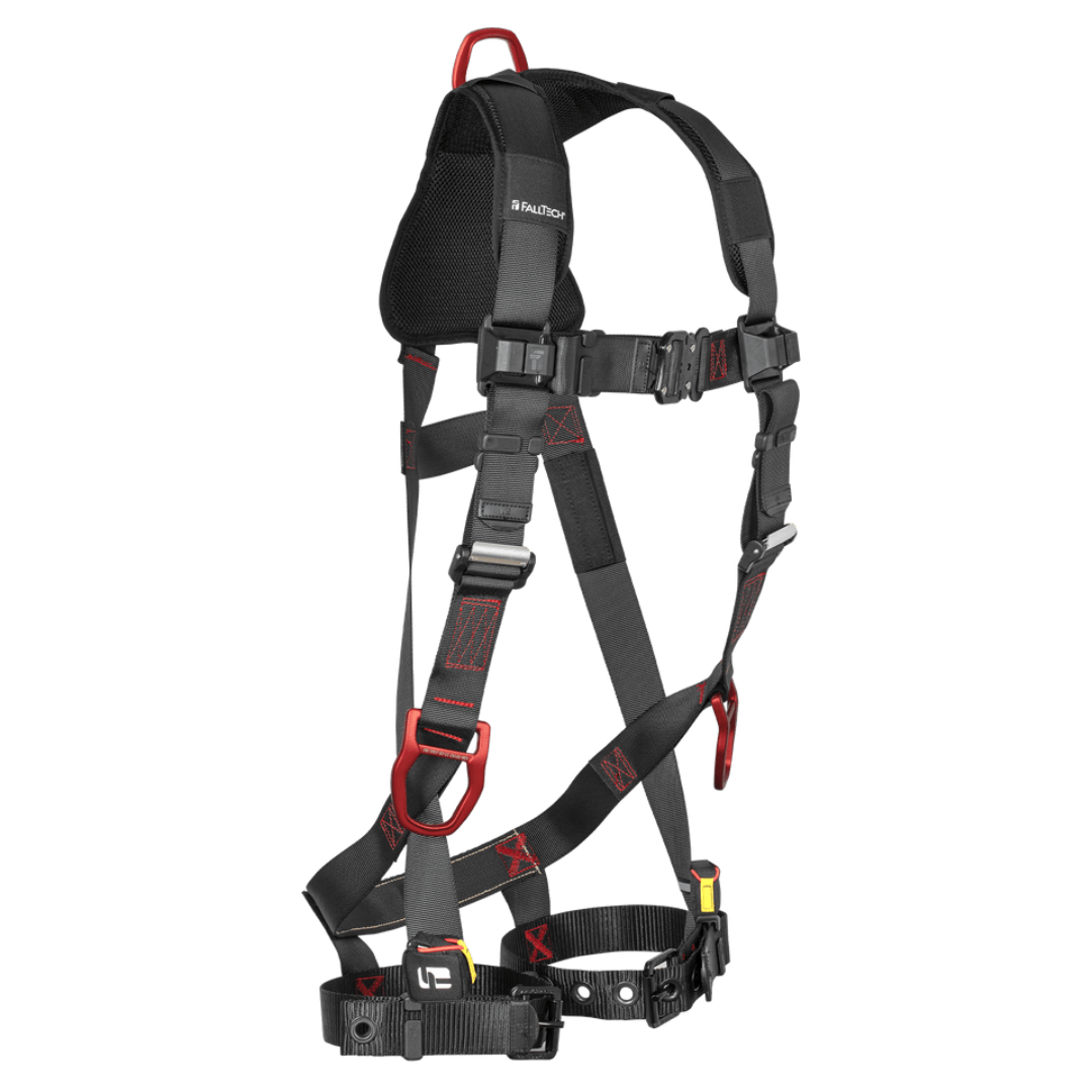 8142 - FT-Iron 3D Standard Non-belted Full Body Harness, Tongue Buckle Leg Adjustment