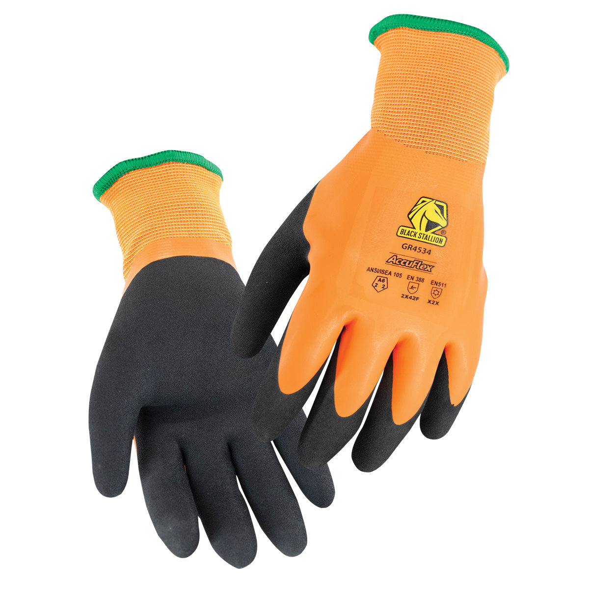 AccuFlex™ Cut Level A6 15g Double Latex Terry-Lined Knit Glove