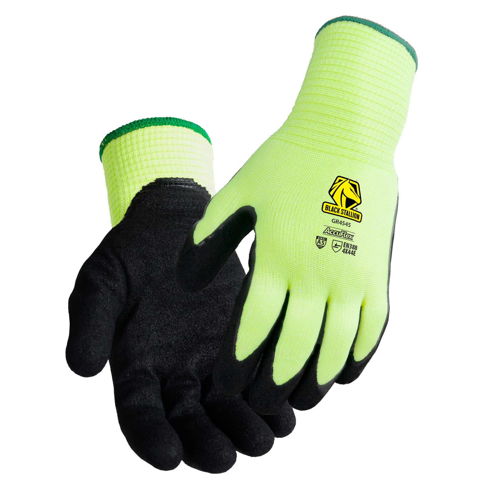 AccuFlex™ A5 Cut-Resistant Terry Lined Nitrile-Coated Winter Knit Glove