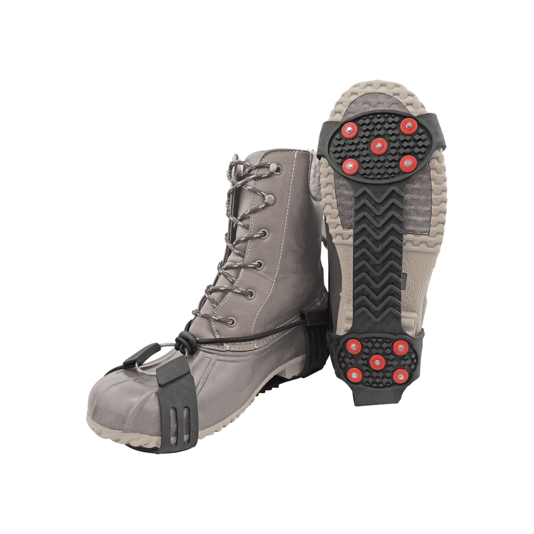 Ice Gripster Treads Adjustable Anti-Slip Traction Cleats with Carbon Steel Studs - ITR3610