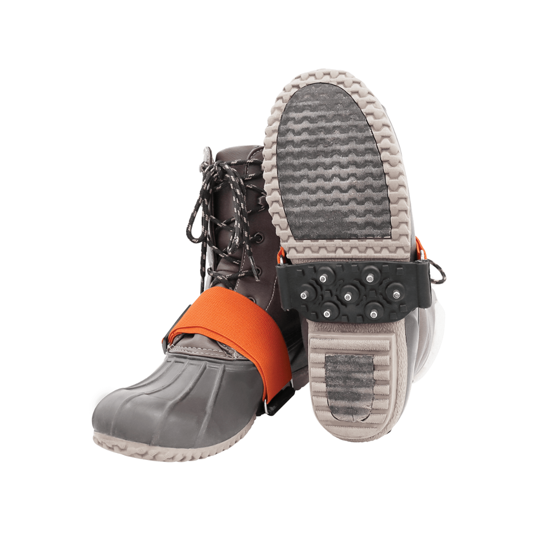 Ice Gripster Treads Anti-Slip Mid-Sole Traction Cleats with Tungsten Carbide Studs - ITR3620