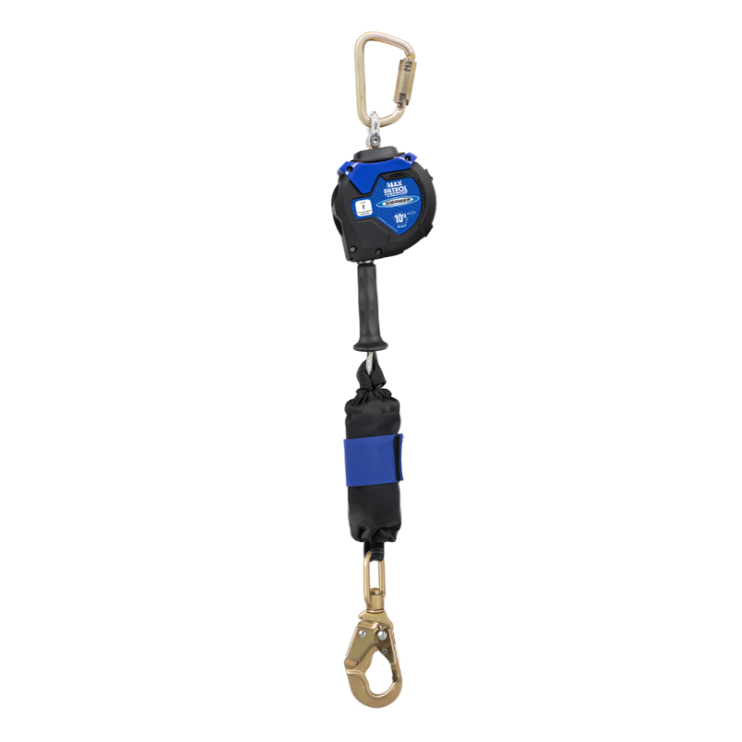 R410010 10ft Max Patrol Steel Cable Self-Retracting Lifeline