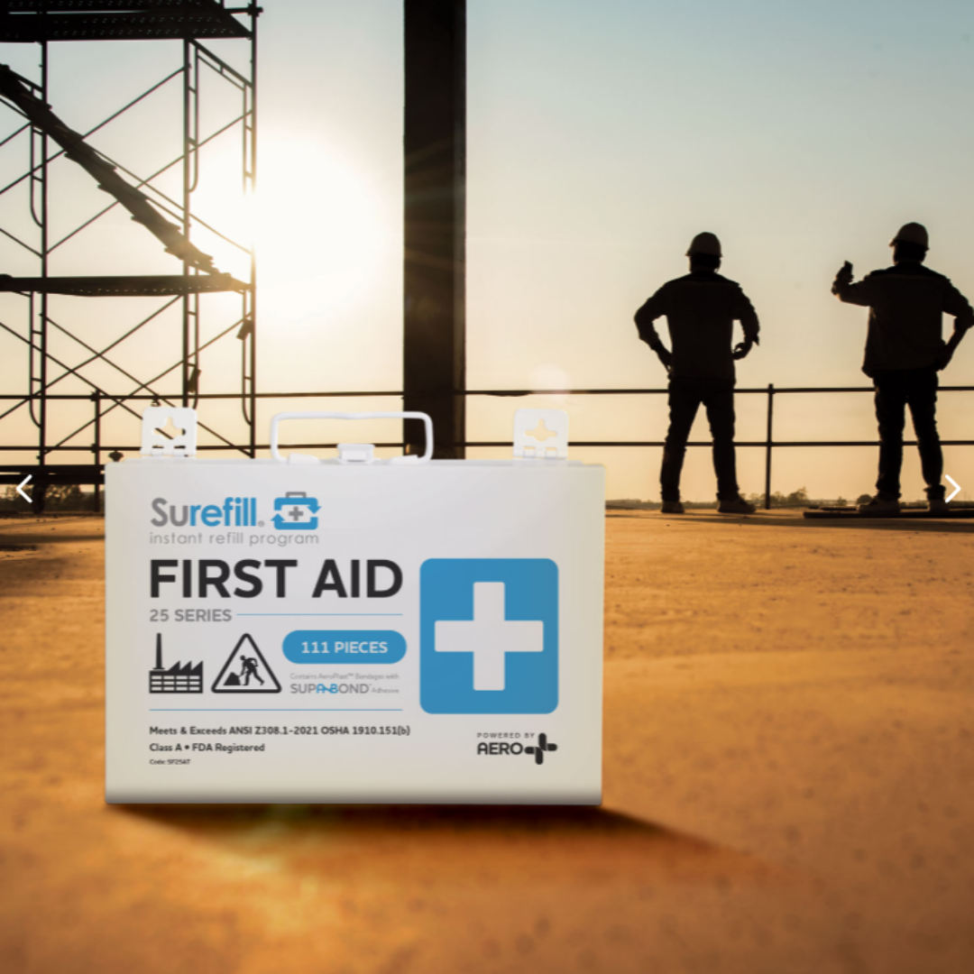 Surefill® 25 Series ANSI A First Aid Kit – Metal Case