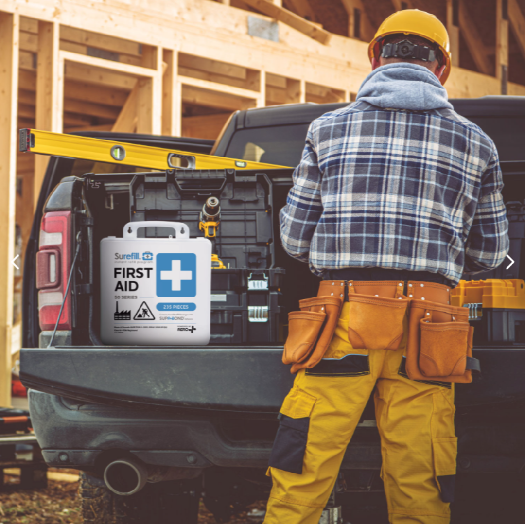 Surefill 50 Series ANSI A First Aid Kit – Weatherproof Case