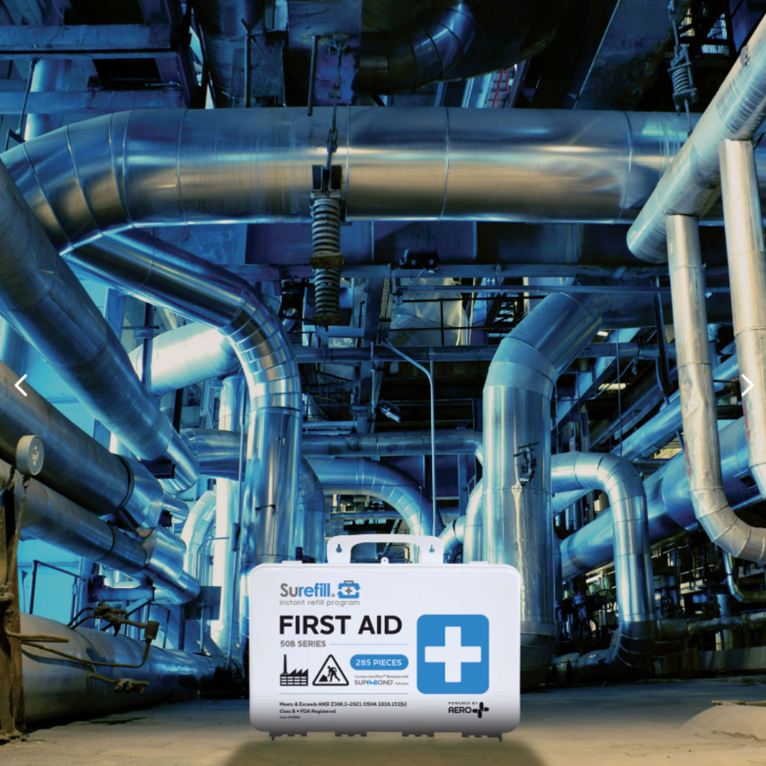 Surefill 50B Series ANSI B First Aid Kit – Weatherproof Case