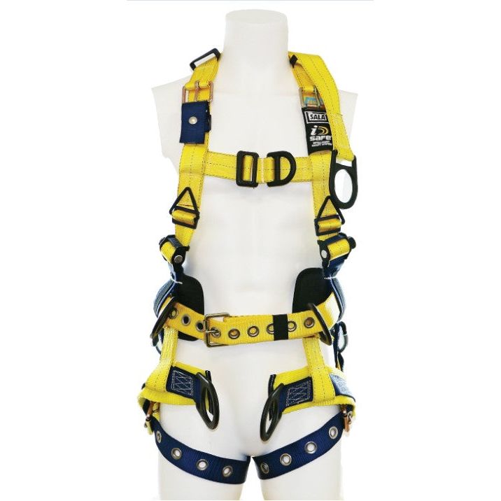 3M™ DBI-SALA® Delta™ Vest Tower Climbing/Positioning Safety Harness with Back D-ring Extension