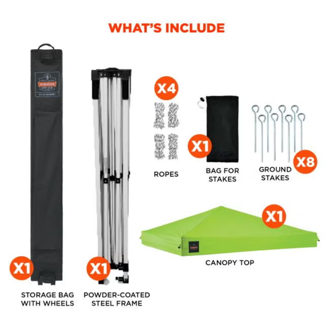 Shax 6001 - Lightweight Pop-Up Tent - 10ft x 10ft