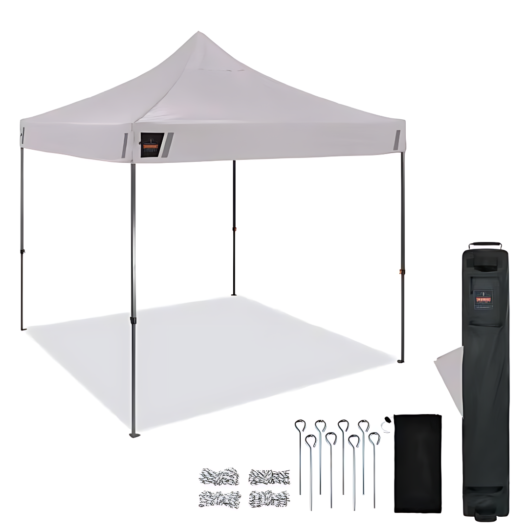 Shax 6002 - Heavy-Duty Pop-Up Tent - 10ft x 10ft