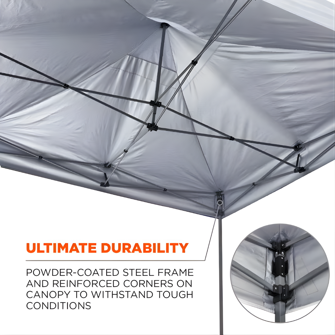 Shax 6002 - Heavy-Duty Pop-Up Tent - 10ft x 10ft