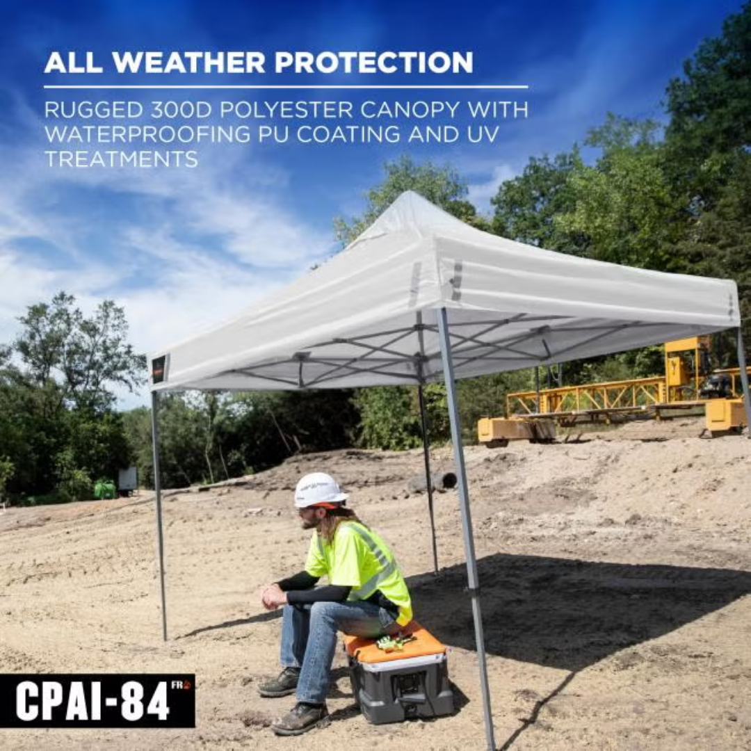 Shax 6002 - Heavy-Duty Pop-Up Tent - 10ft x 10ft