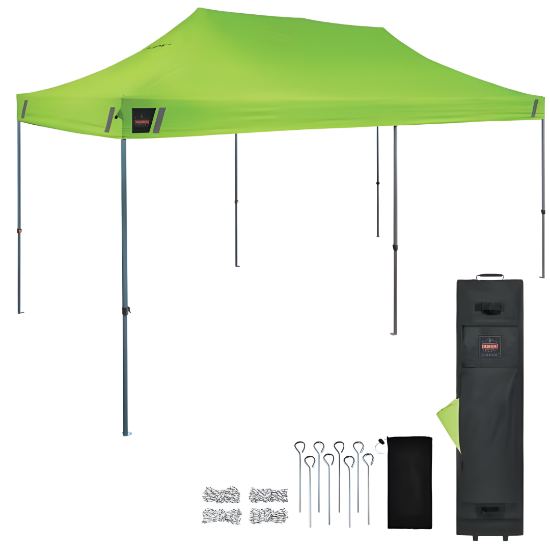 Shax 6004 - Heavy-Duty Pop-Up Tent - 10ft x 20ft