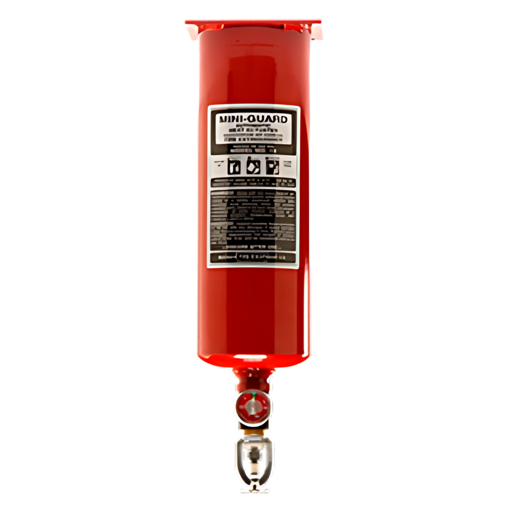 Vertical Mid-Guard Fire Extinguisher