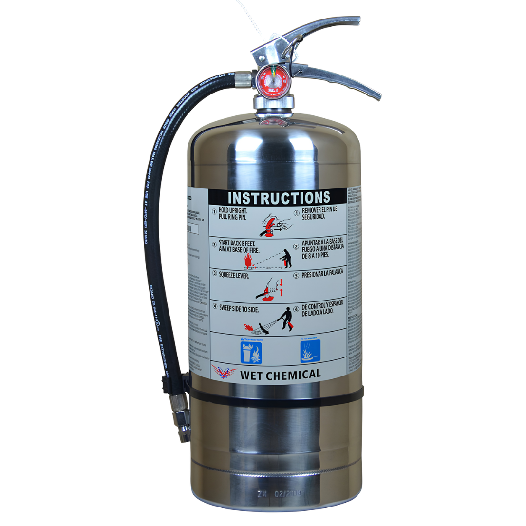 Victory Fire and Gas | Wet Chemical Fire Extinguisher