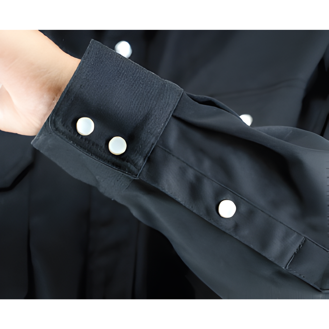 BSX 7 oz. AR/FR Cotton Work Shirt | Black Stallion