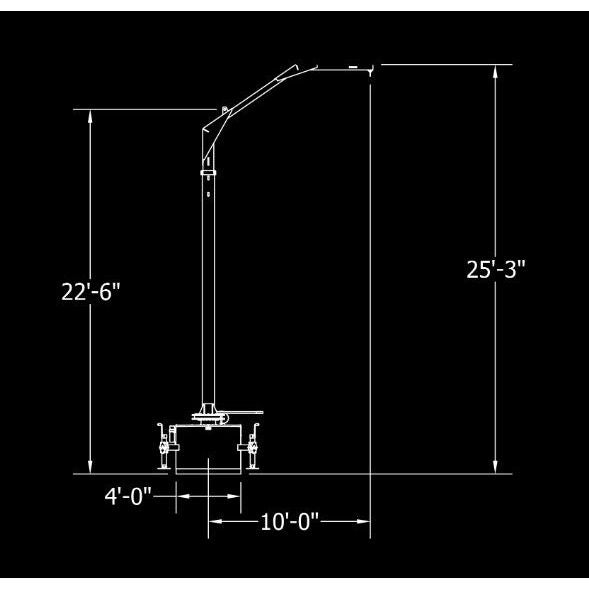 X500: Rotatable 360-Degree Overhead Anchor