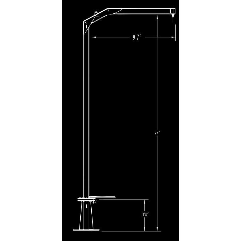 X525: Floor Mounted Anchor