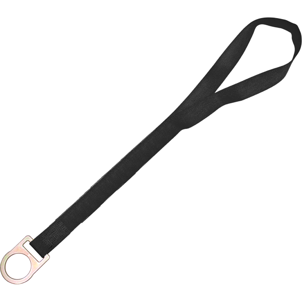 1172K - 6' Kevlar tie-off strap, single D-ring with loop