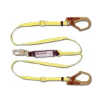 French Creek 13444ABZ (EM385 Dual 6ft adjustable lanyard with #136 rebar snap