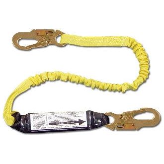 450AS - 6 ft Stretch Style Shock Absorbing Web Lanyard