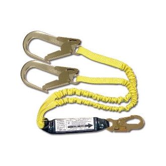 447AS-135A - Stretch Style Dual Shock Absorbing Lanyard