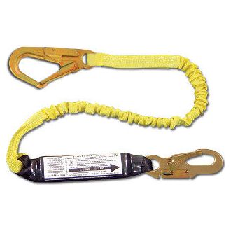 452AS - 6 ft Stretch Style Shock Absorbing Lanyard