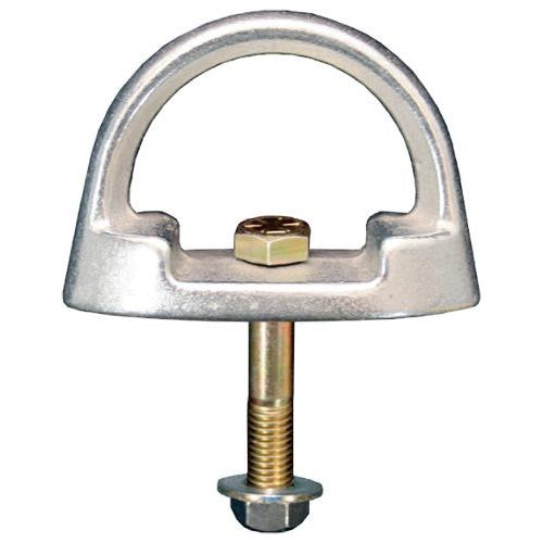1550C- Concrete- D-bolt anchor for up to 4" working thickness includes a 5/8" bolt assembly.