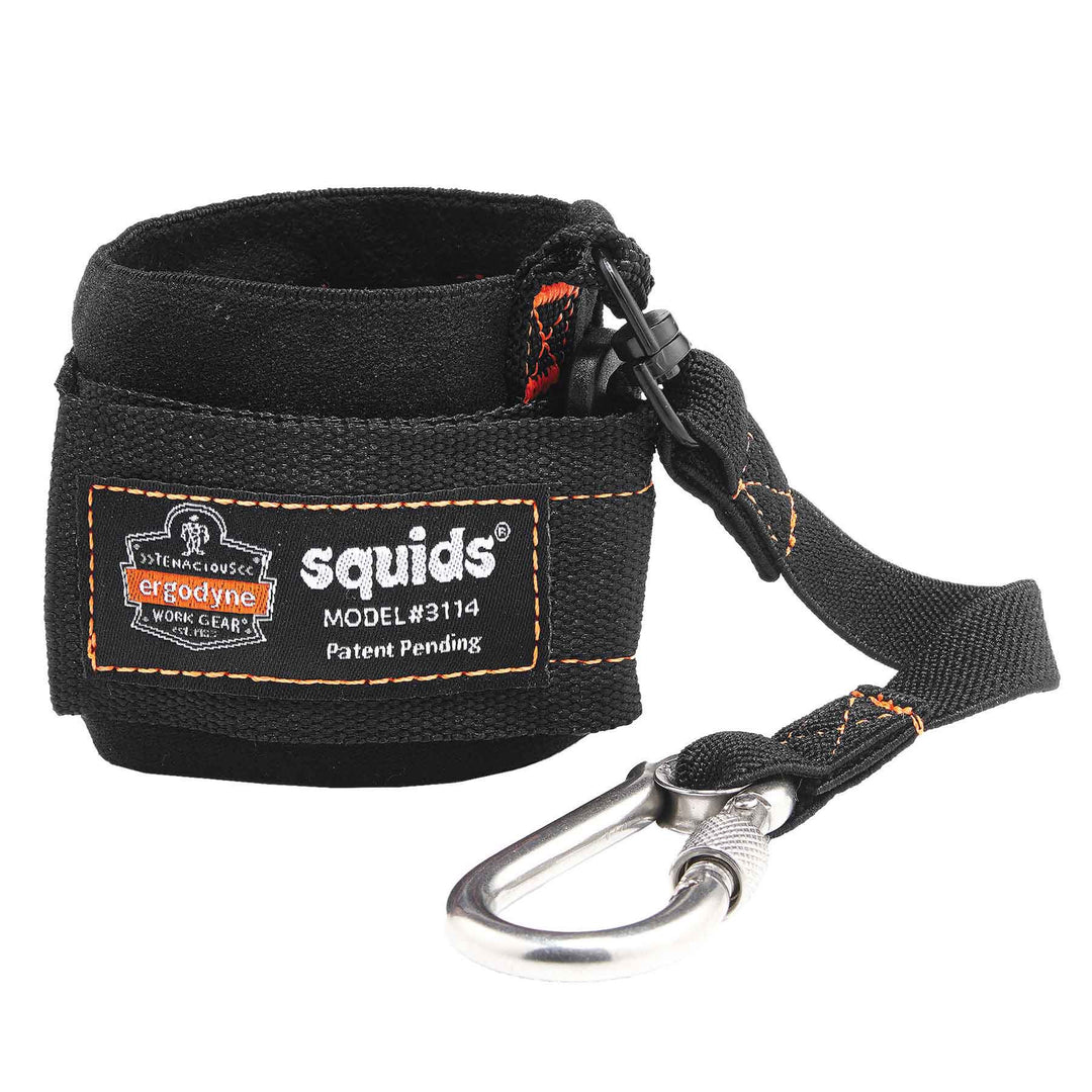 Squids 3114 Pull-On Wrist Lanyard with Carabiner - 3lbs