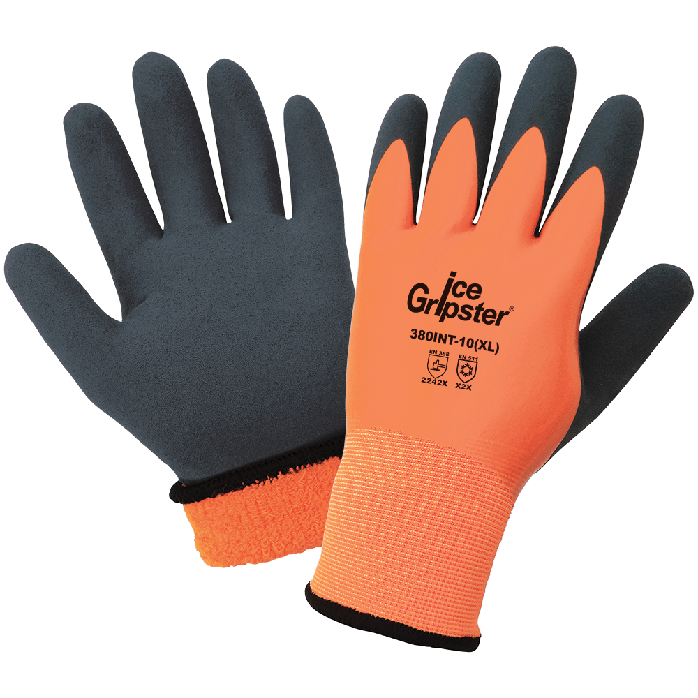 Global Glove Ice Gripster High-Visibility 380INT (pack of 12)