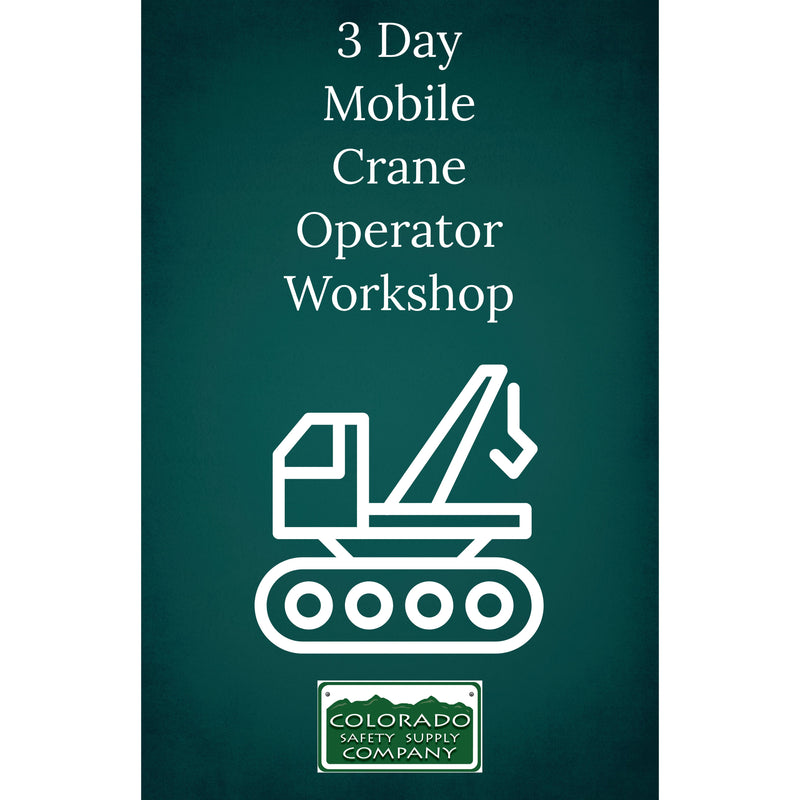 3 Day Mobile Crane Operator Workshop