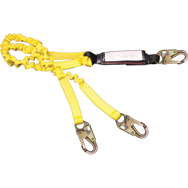 440ASZ - Stretch Style Dual Shock Absorbing Lanyard
