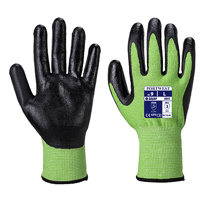 Green Cut 5 Glove