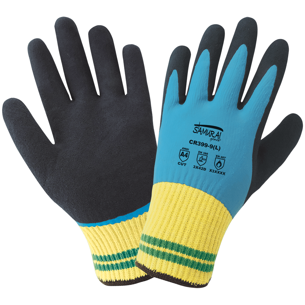 Global Glove-Samurai Glove Liquid and Cut Resistant Gloves - CR399 (1 Doz)